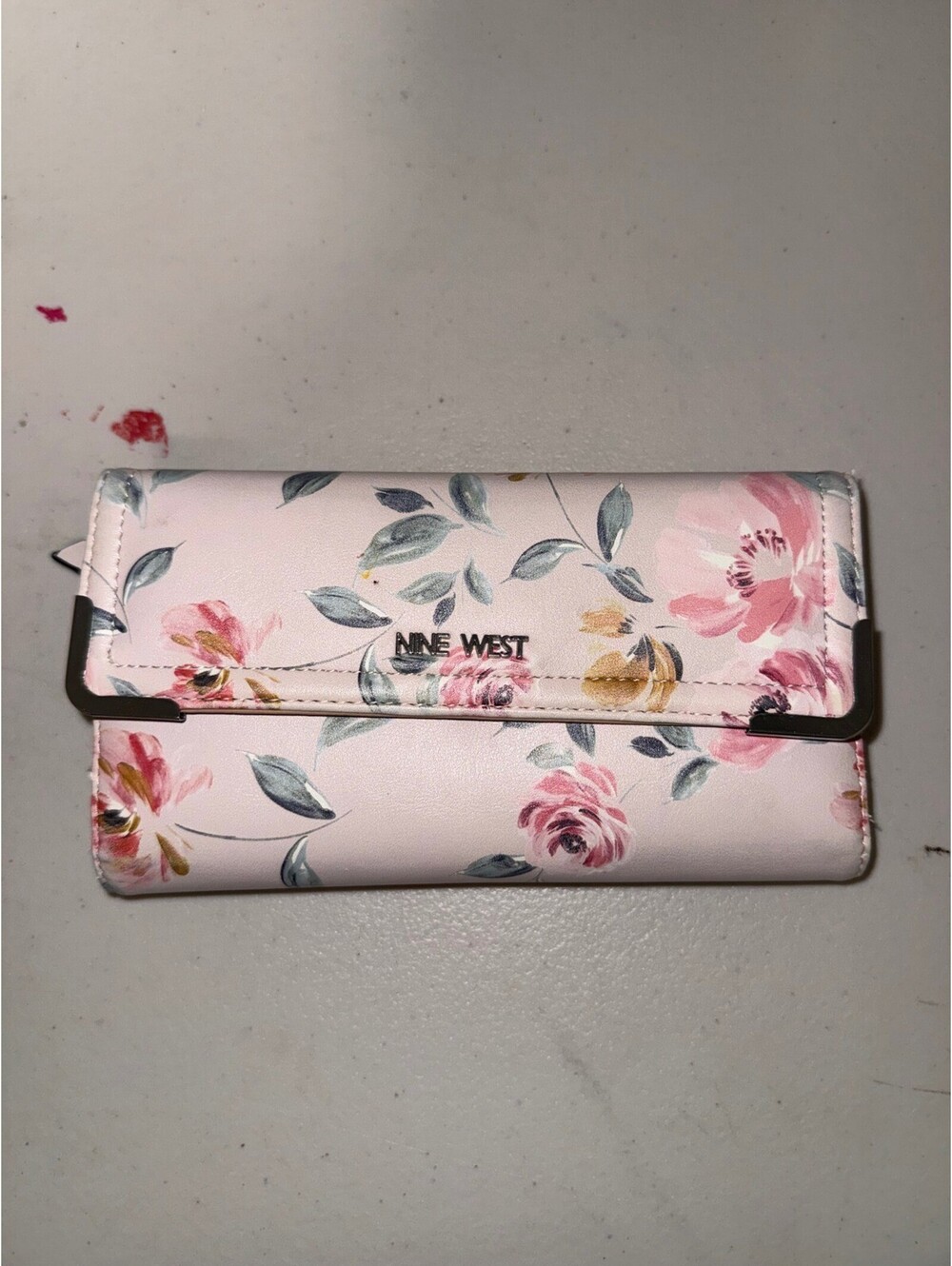 Nine West Floral Wallet Pink